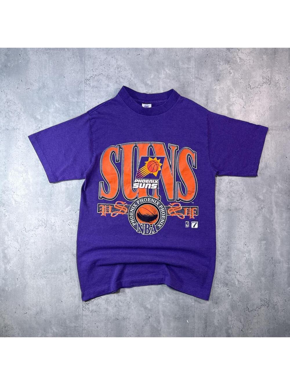Y2K Phoenix Suns NBA Purple Vintage Logo 7 T shirt